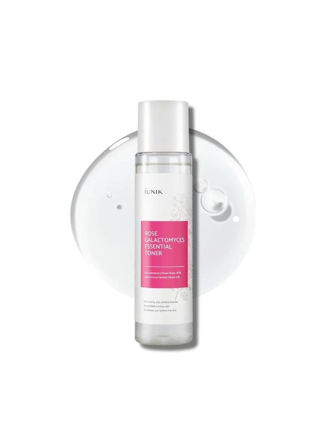 iUNIK Rose Galactomyces Essential Toner - 200 ml - Image 2