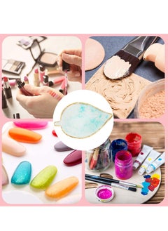 Nail Art Palettes, Nail Mixing Palette Polish Color, Mixing Plate Golden Edge Resin Nail Holder, Nail Art Display Cosmetic Mixing Tools Leaf Shape, Nail Art Gel Nail Polish, 3 Pieces - pzsku/Z7BEBE718B5CAE1F22A83Z/45/_/1717049585/8f908eb4-24a6-44b5-891c-66b1851d1b35