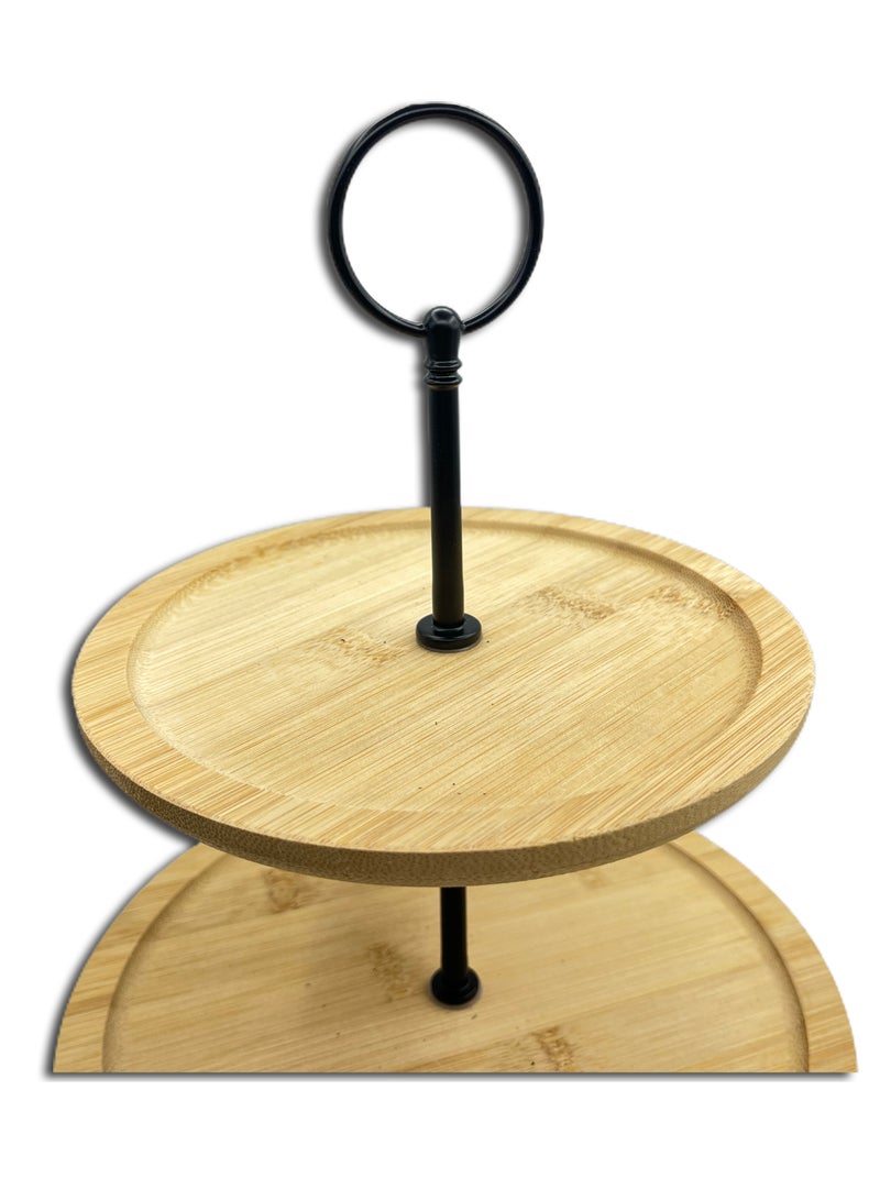 إكسلنت هاوسوير 3-Tier Bamboo Food Stand  - Image 3
