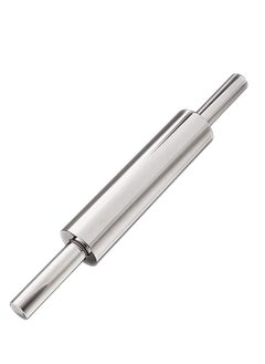Rolling Pin for Baking Pizza, Pie Cookie, 15 Professional Dough Roller Stainless Steel Metal with Handle Design Best for Fondant, Pie Crust, Pastry, Pasta, Pizza Dough