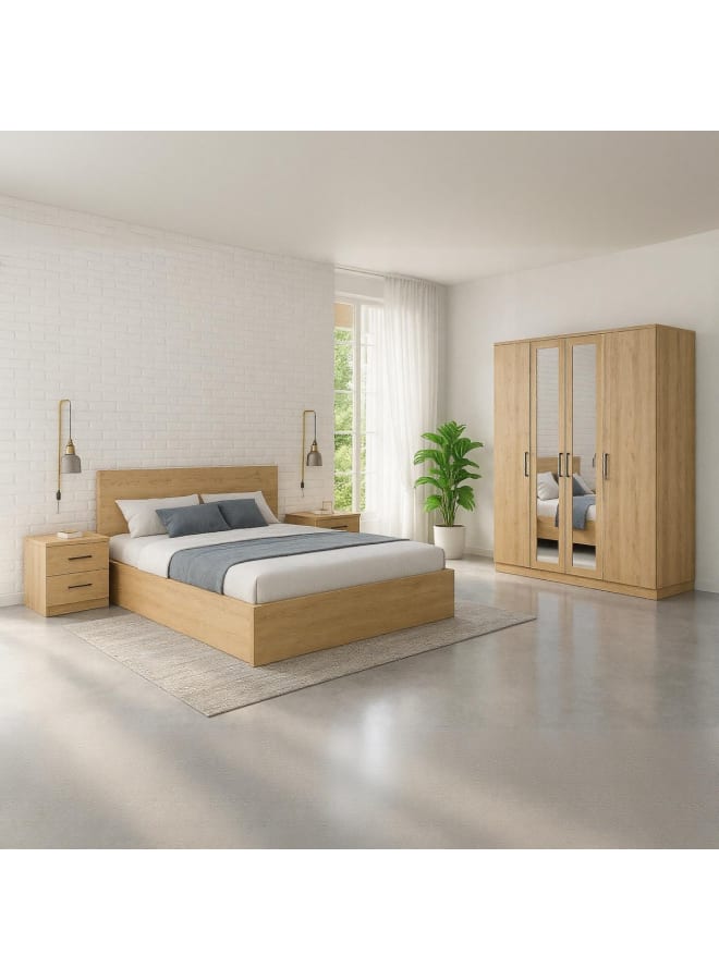 Joints غرف نوم Engineered Wood رمادي  - Image 1