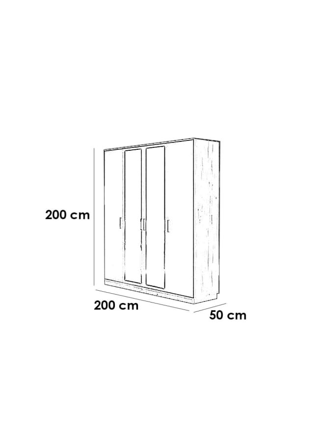 Joints غرف نوم Engineered Wood رمادي  - Image 2