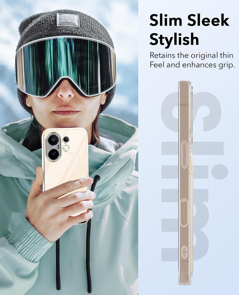 Jkobi Lifetime Anti-Yellow Clear Back Cover Case for Vivo X200 FE (Sleek Hard Crystal | Shockproof and Camera Protection) - Image 3