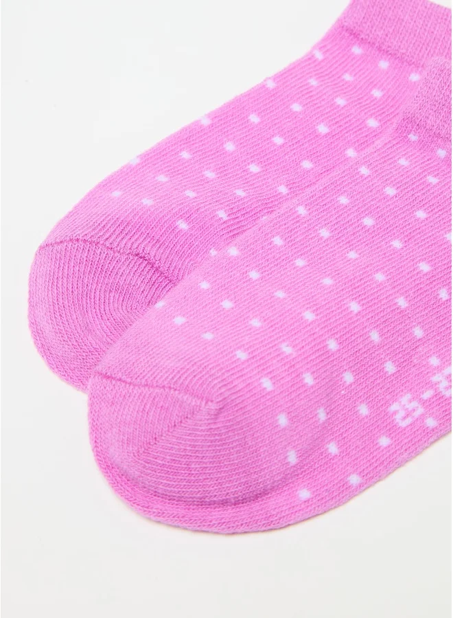 Ovs Five-pair pack short socks in organic cotton