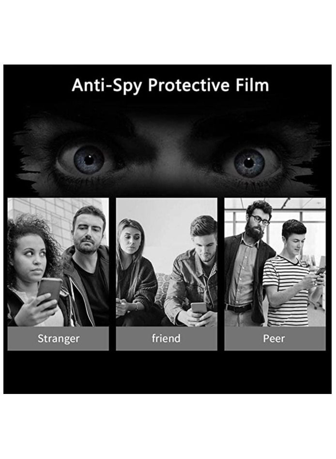 Screen protector compatible with Xiaomi Redmi Note 12 Pro Screen Protector Tempered Glass (Privacy)