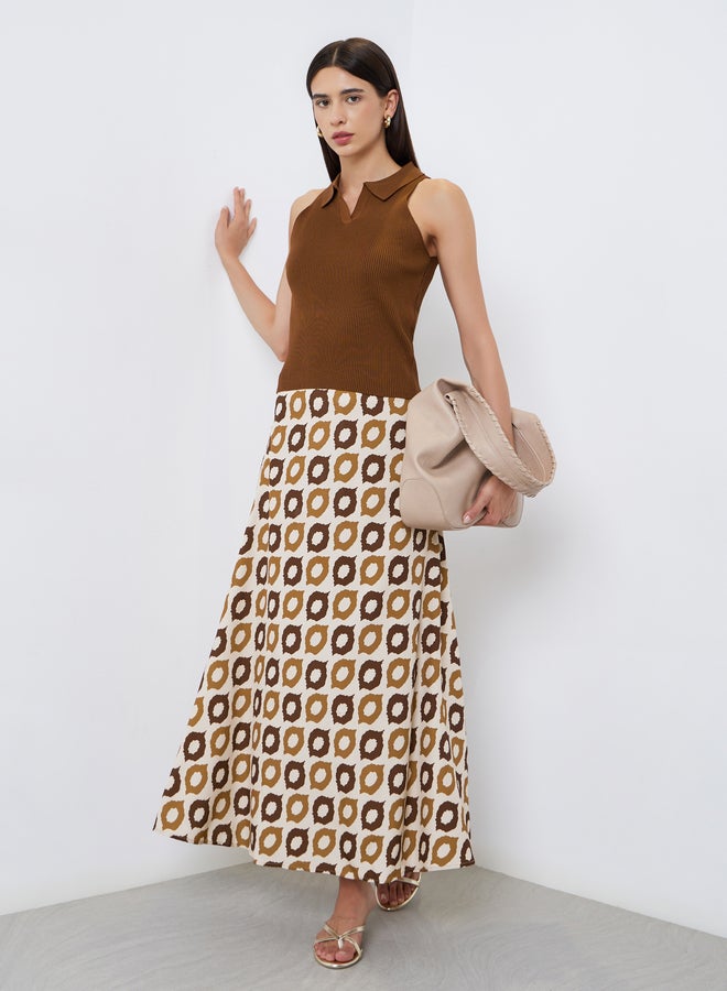 تايك تو تنورة ماكسي - بطبعة شاملة - Image 1