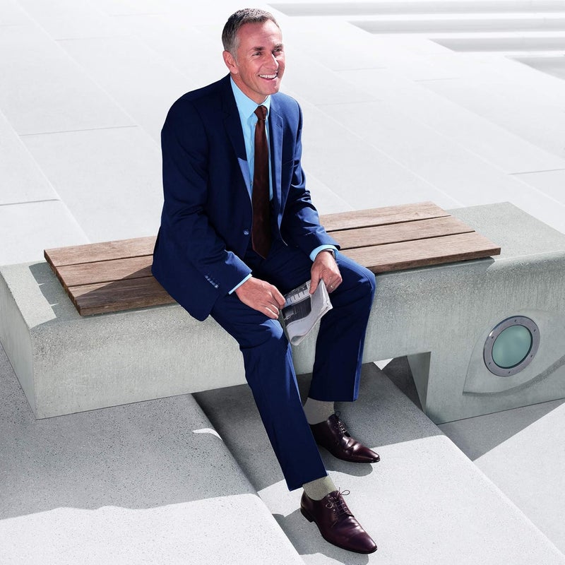 BSN Medical JOBST for Men Knee High Closed Toe Compression Stockings - Extra Firm Legwear for All Day Comfort - Image 2