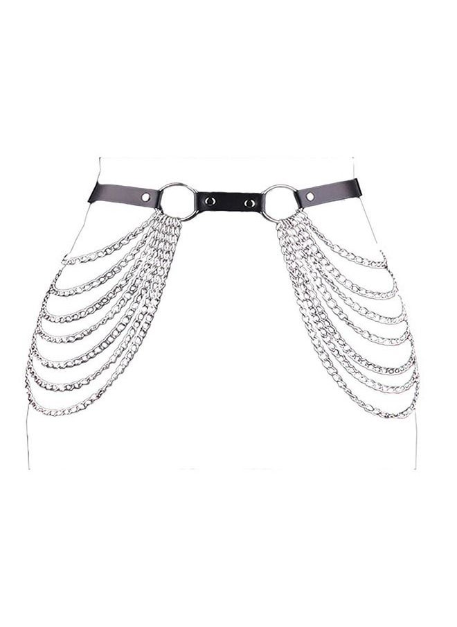 Generic - Leather Layered Belly Body Chain - Image 1