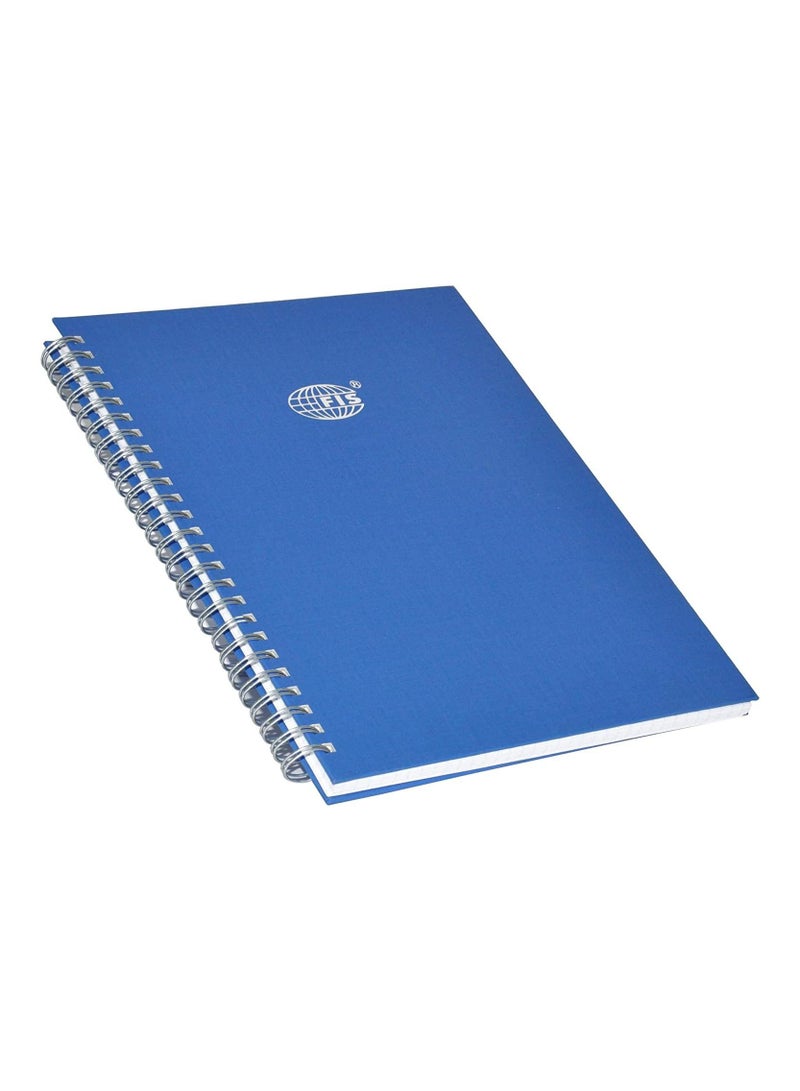 FIS كتب مخطوطات FIS بخطوط مربعة مقاس 5 مم مع حلزونية، (عبوة من 5 قطع × 96 ورقة) 2 كراسة، مقاس 9 × 7 بوصة - FSMN972Q5MSB - Image 3