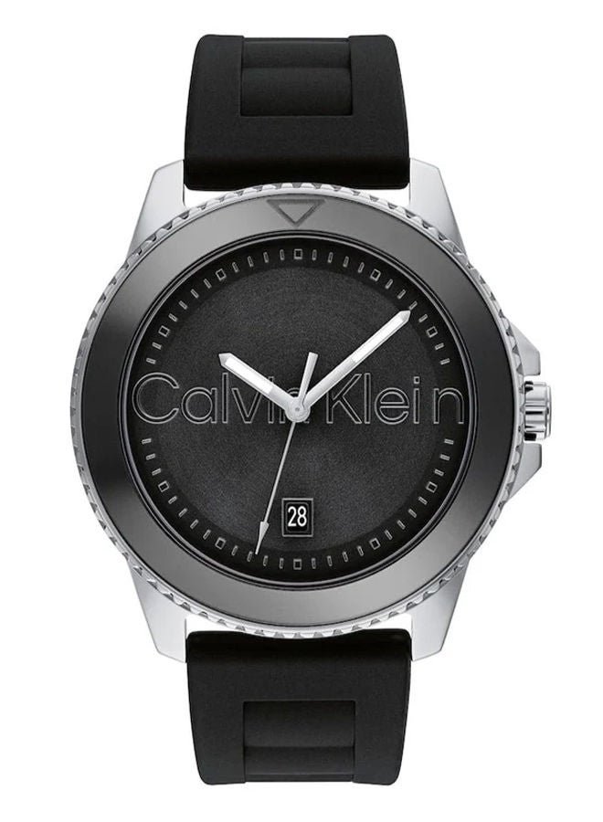 كالفن كلاين ساعة يد من السيليكون بعقارب 25200386 - Image 1