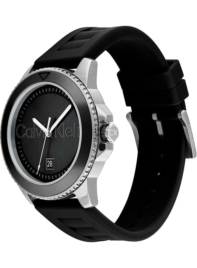 كالفن كلاين ساعة يد من السيليكون بعقارب 25200386 - Image 2