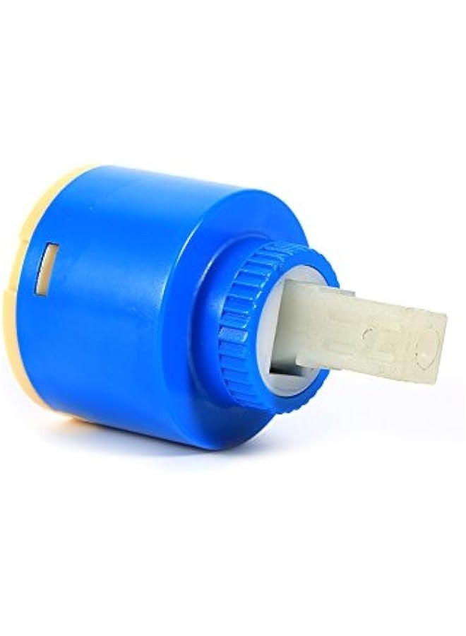 35mm/40mm Ceramic Disc Cartridge – Replacement Faucet Valve, PP Plastic, 500,000 Cycle Lifespan