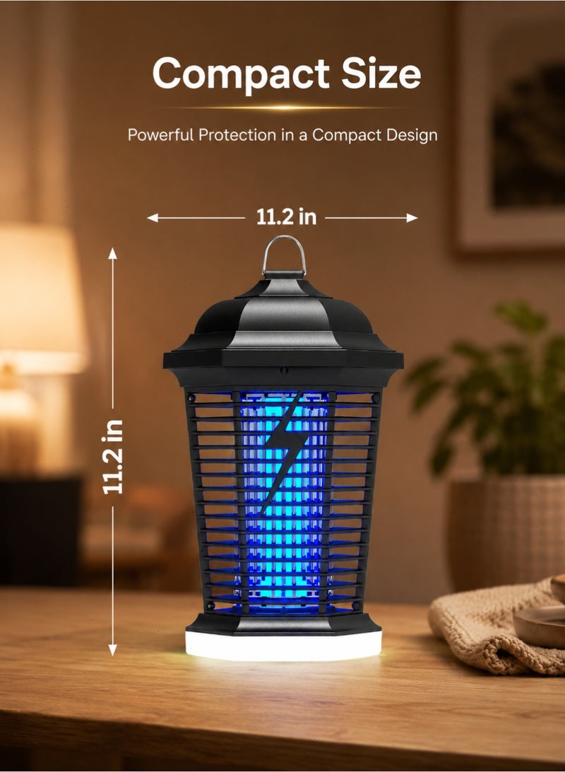 Pomefar Indoor Outdoor Electric Insect Killer, Powerful IPX4 Waterproof Mosquito Fly Zapper, Bug Zapper Suitable for Home, Garden, Patio, Backyard, Camping - Image 5