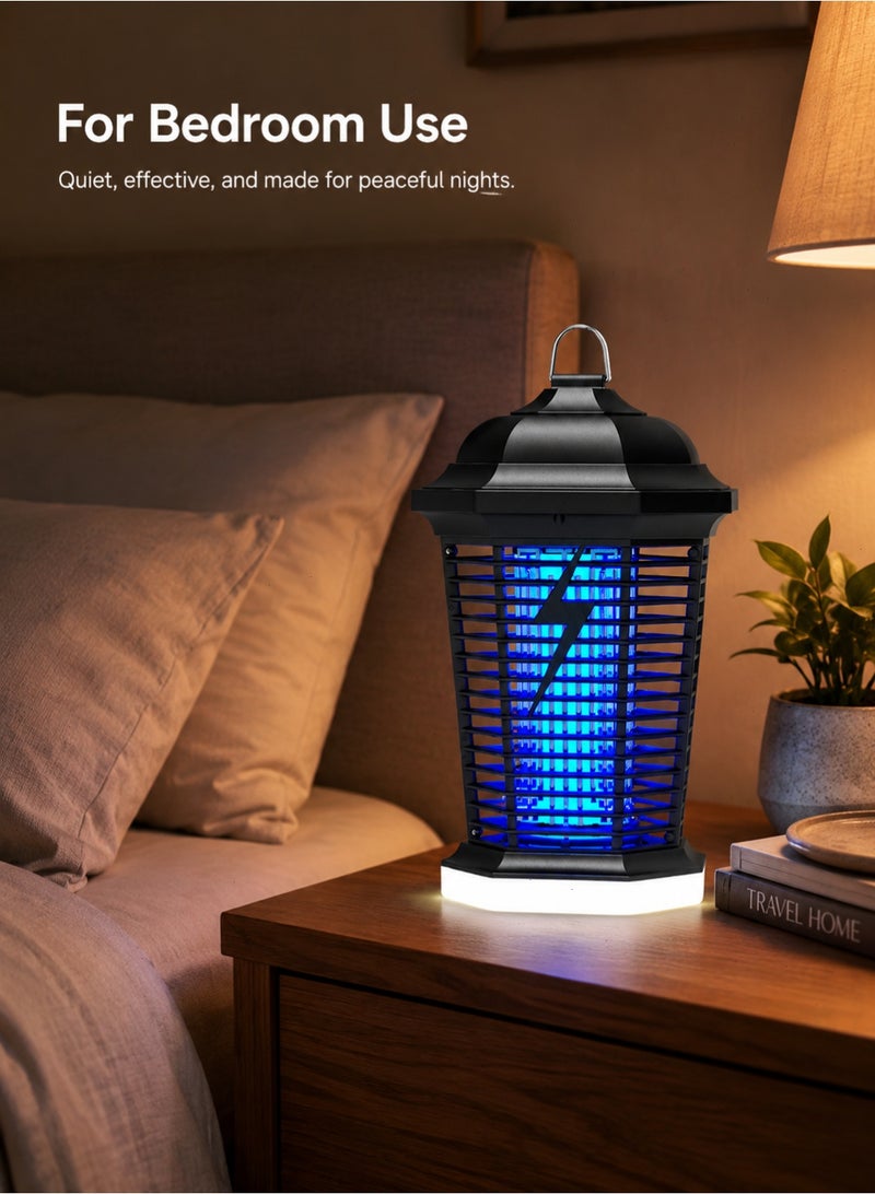 Pomefar Indoor Outdoor Electric Insect Killer, Powerful IPX4 Waterproof Mosquito Fly Zapper, Bug Zapper Suitable for Home, Garden, Patio, Backyard, Camping - Image 3