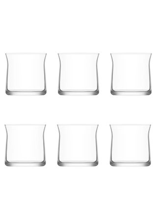 6-Piece drinking glass set clear 360ML - pzsku/Z7BECC5A831FEE8785C87Z/45/_/1702207233/3e132919-5e27-40fc-9f33-321f81a0ce4b