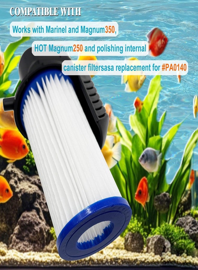 ShuRex 3 Pack Replacement Micron Cartridge for MarineLand Magnum Polishing Internal Canister Filter; Water Polishing Filter Cartridge Compatible with Marineland Canister Filters with Micron Cartridge PA0140 - Image 3