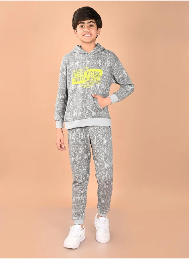 LILPICKS Solid Sweatshirt with Jogger Set