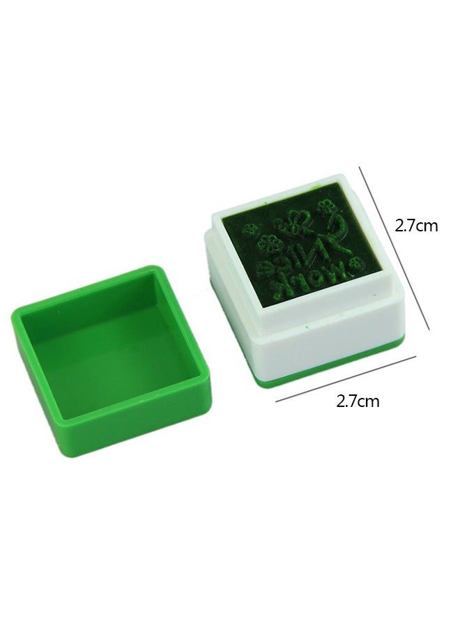 Ant 6-Piece Self-Inking Teacher Stamps Set, DIY Cartoon Reward Stamps Praise Stickers Teacher Motivational Comments Stamp  - Image 2