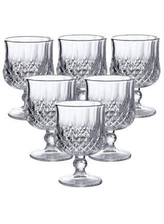 Cristal Glassware Set of 6,Elegant Unbreakable Hard Crystal Goblets 190ml - pzsku/Z7BED105B9AA624F234E3Z/45/_/1686564737/95c2e169-2313-463b-aa98-9567a430feca
