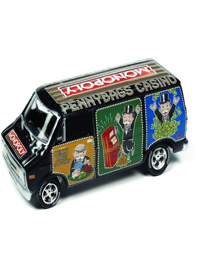 Johnny Lightning JLPC008 Pop Culture 1976 Dodge Van Monopoly - Image 2
