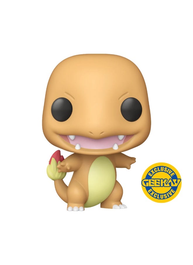 Funko Funko Pop! Games: Pokemon-Charmander (Soft Color) Geekay Exclusive Vinyl Figure  - Image 3