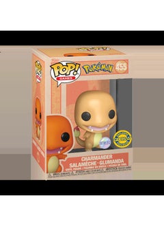 Funko Funko Pop! Games: Pokemon-Charmander (Soft Color) Geekay Exclusive Vinyl Figure  - Image 2