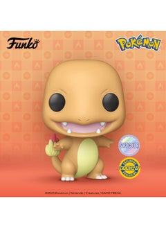 Funko Funko Pop! Games: Pokemon-Charmander (Soft Color) Geekay Exclusive Vinyl Figure  - Image 1