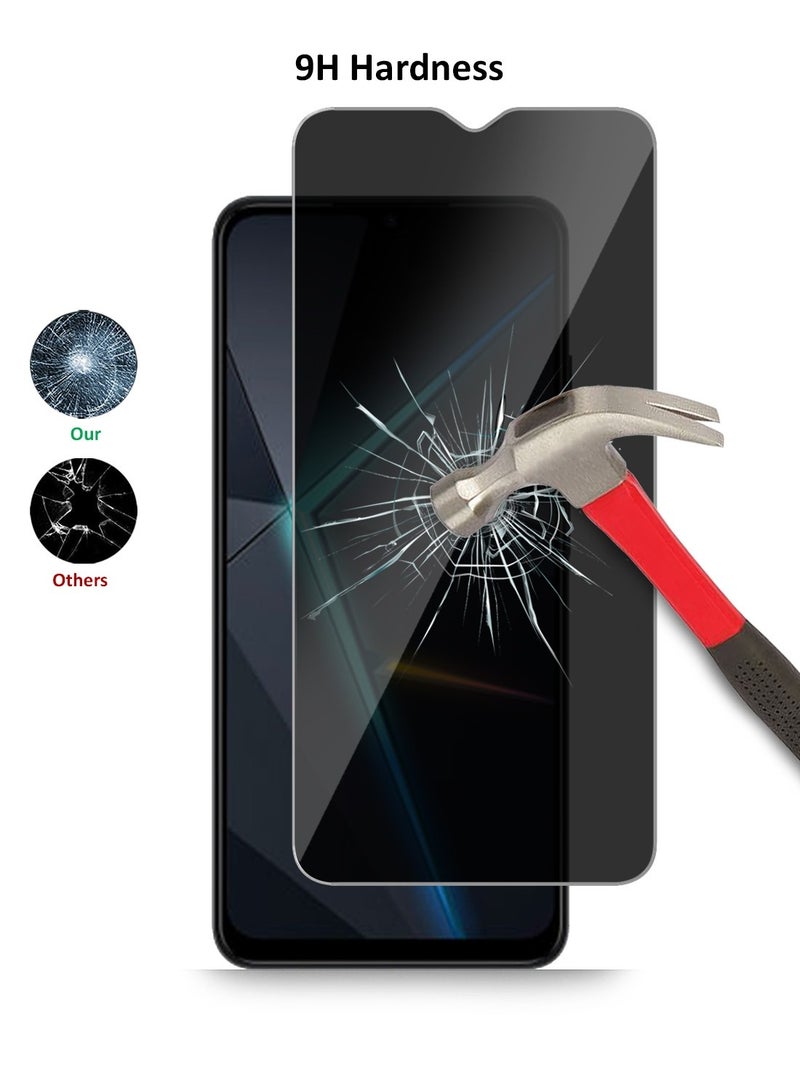 Techie ZTE nubia Neo 5G Privacy Tempered Glass Screen Protector  - Image 3