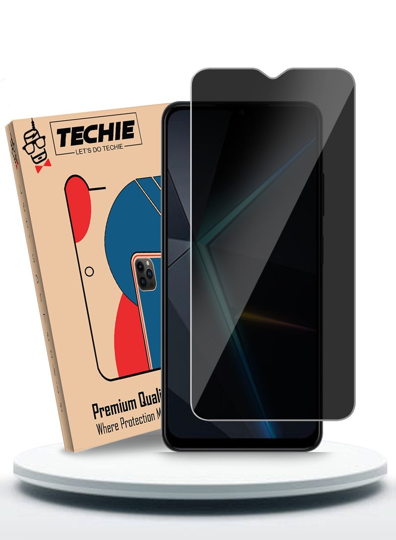 Techie ZTE nubia Neo 5G Privacy Tempered Glass Screen Protector  - Image 1