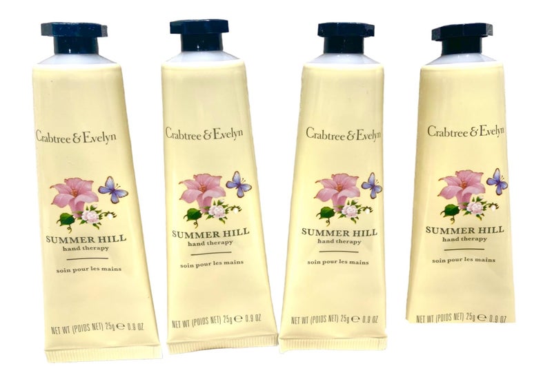 Crabtree & Evelyn Summer Hill Hand Therapy Set of 4