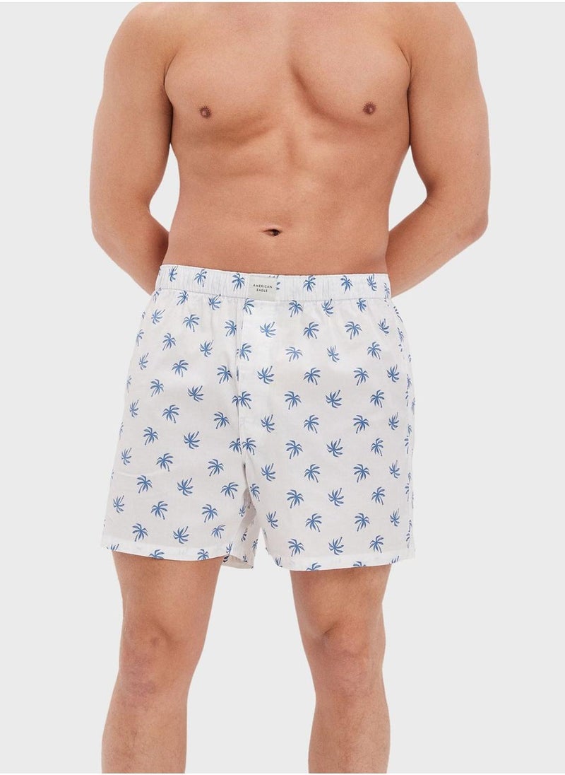 American Eagle Palm Tree Boxer Shorts  - Image 1