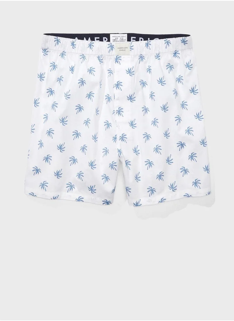American Eagle Palm Tree Boxer Shorts
