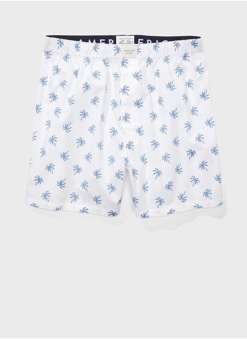 American Eagle Palm Tree Boxer Shorts  - Image 4