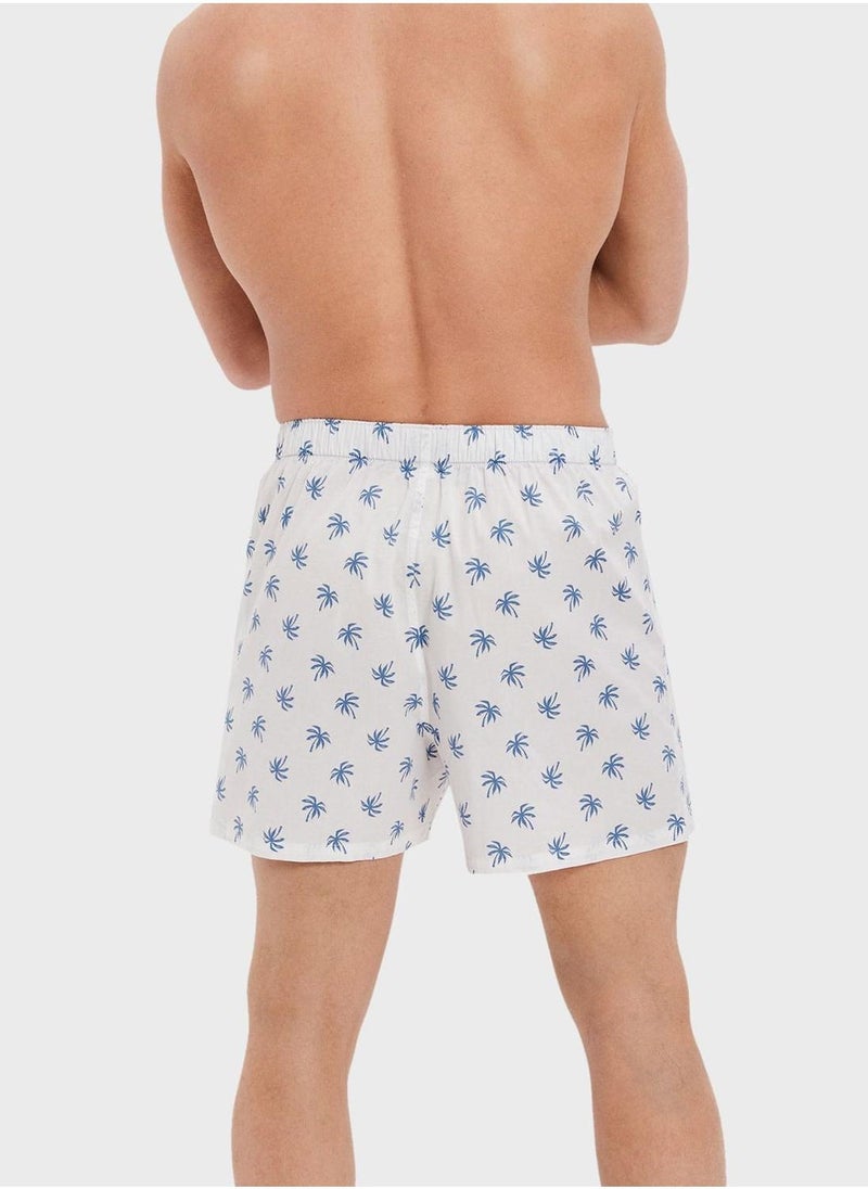 American Eagle Palm Tree Boxer Shorts  - Image 2