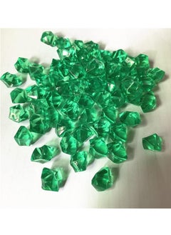 ماركة غير محددة المصنوعة من الكريستال الصناعي والأحجار الكريمة لحشو المزهريات، وديكور المنزل، وتناثر الطاولات، والمناسبات، وحفلات الزفاف، والفنون والحرف اليدوية (أخضر ملكي)  - Image 1