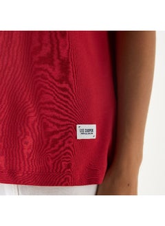 Lee Cooper Lee Cooper Graphic Print Crew Neck T-shirt with Short Sleeves  - Image 1