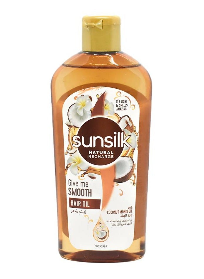 صانسيلك زيت لشعر ناعم بخلاصة جوز الهند - 250 مل