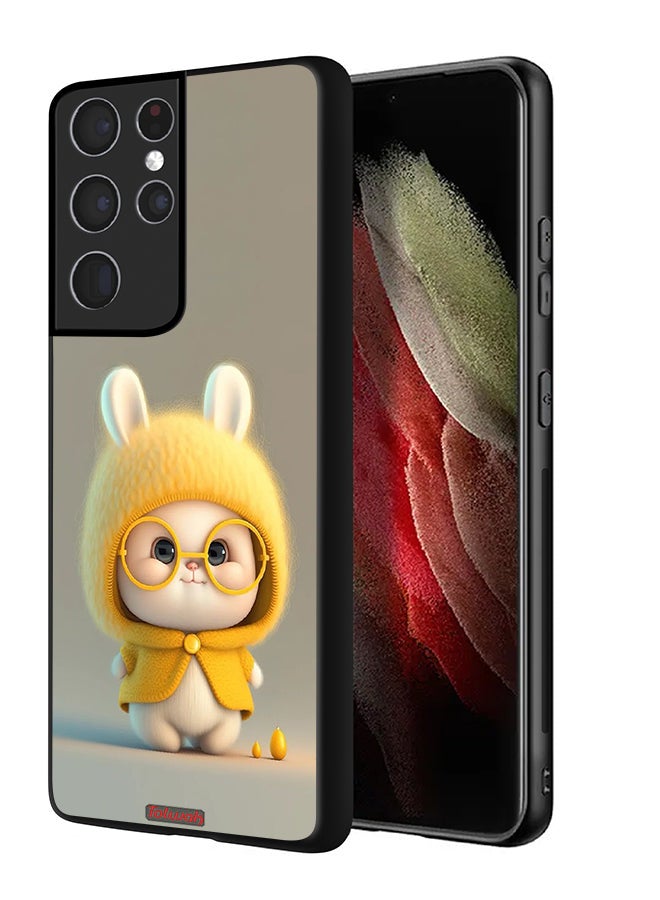 Tolwak Samsung Galaxy S21 Ultra 5G Protective Case Cover Baby Rabbit - Image 1