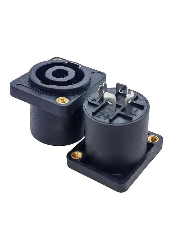 MW M423 4 Core NL4 Speaker Connector ABS Material Copper Screws Home Audio System - Image 5