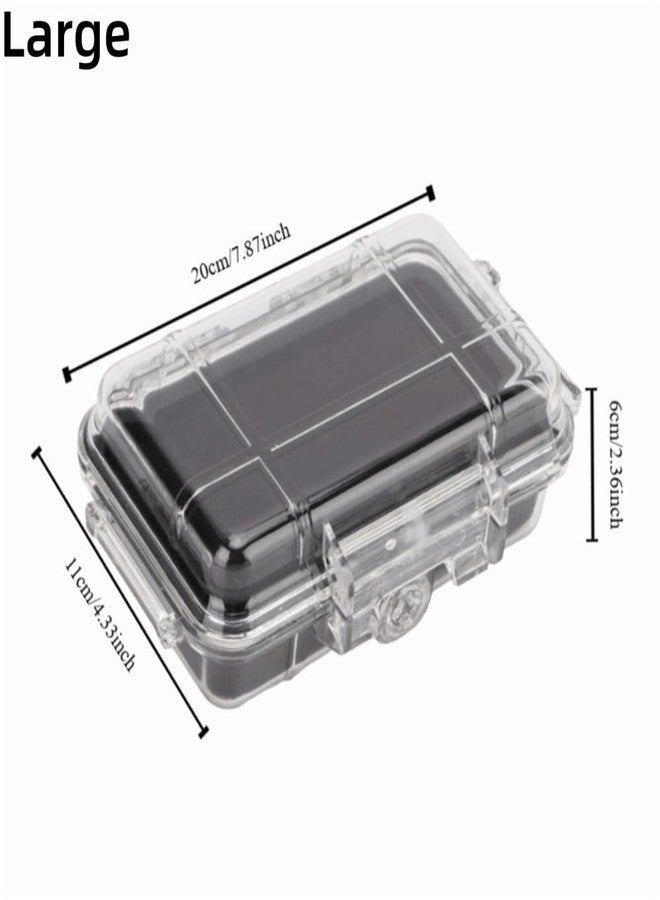 Chiffonade Water proof Dry Box ABS/TPE Shockproof Hard Case Floating Boxs for Marine Fishfinder & Outdoor Activities (L) - Image 2
