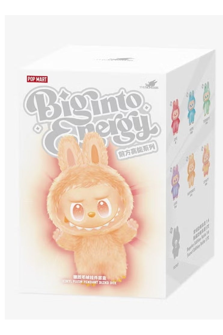 Pop Mart x Bobo & Coco Labubu The Monsters Big into Energy Series Vinyl Plush Pendant Single Blind Box - Image 1