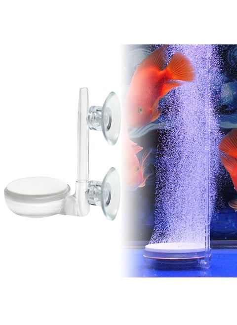 Aquarium Air Stone Fish Tank Nano Bubble Stone Kit with Control Valve Quiet SuperHigh Dissolved Oxygen Diffuser Makes Super Tiny Bubbles for Fish Tank and Hydroponic