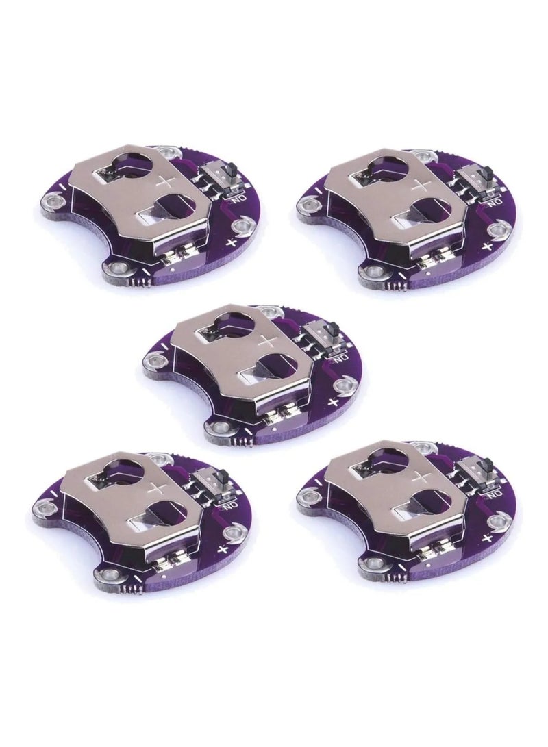 5 Pcs LilyPad CR2032 Battery Holder Module - Image 1