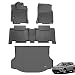 ANBINGO Floor Mats Cargo Liner for Toyota RAV4 20132018 Not for Hybrid or Prime Custom Fit LESEXLELimitedPlatinumAdventure AWDFWD Full Set Accessories Black - Image 2