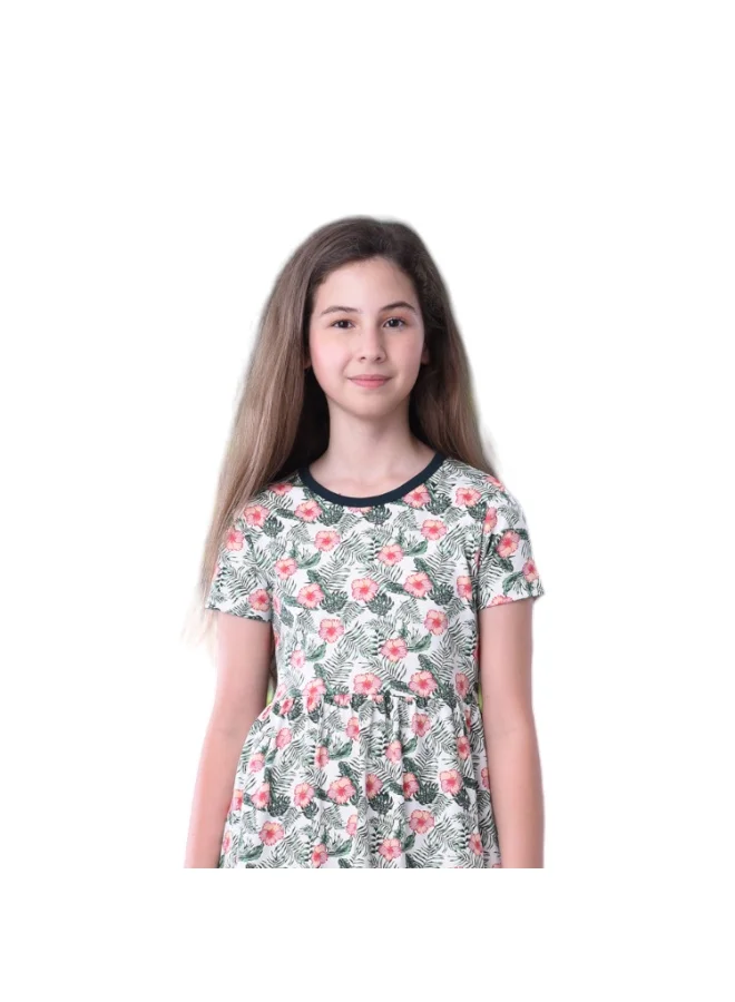 victor and jane Floral Print T-Shirt Dress