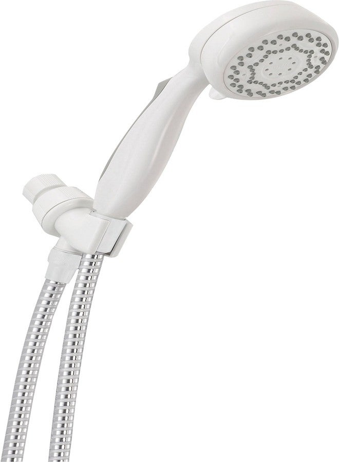 DELTA FAUCET 75701CWH 7-Setting Hand Shower, White