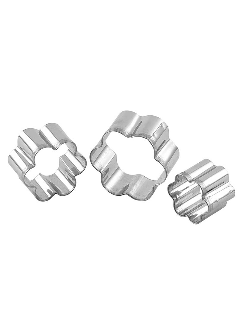 24 Pcs/Set Stainless Steel Cookie Cutters Set Mini Biscuit Shape Mold Plate Decoration Tool - Image 4