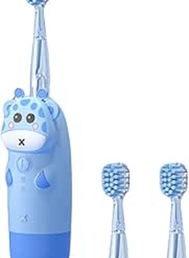 Electric Toothbrush Set with 4 Brush Heads Sonic USB Rechargeable for Oral Care - Image 1