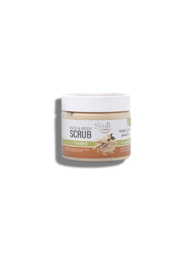 SMILE Vitamin E Revitalizing Face & Body Scrub – Gentle Exfoliation for Soft, Glowing Skin - Image 2