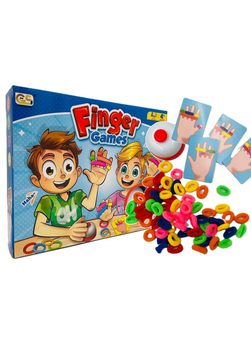 Finger Games Challenge Board Game for Kids, Dexterity & Pattern Matching Activity - Image 2